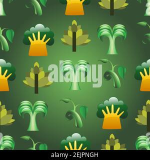 seamless pattern design Stock Vector