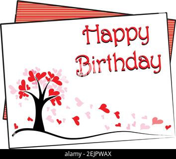 vector happy birthday card Stock Vector