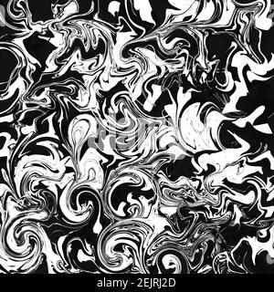 Fluid art. Modern artwork background. Mixture of acrylic paints. Abstract liquid painting marble texture, colorful gradient waves. Vector design for Stock Vector