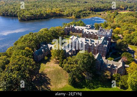 Wellesley College, Wellesley, MA, USA Stock Photo