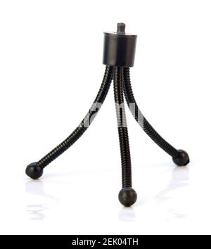 an octopus tripod on a white background Stock Photo