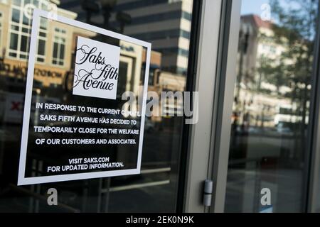 Covid-19 Response: Saks Fifth Avenue Temporarily Closing Manhattan