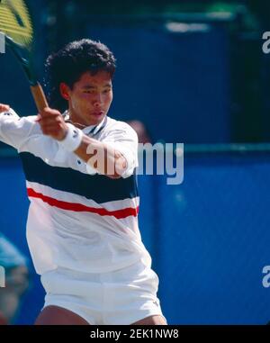 American tennis player Tommy Ho, 1990s Stock Photo