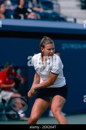 German tennis player Anke Huber, 1990s Stock Photo