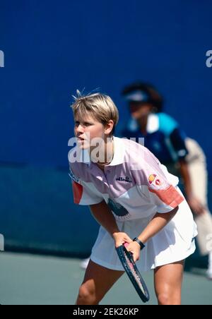 German tennis player Anke Huber, 1990s Stock Photo