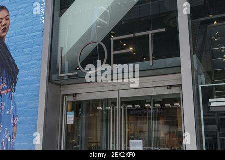 General view of Ann Taylor Loft store part of Ascena Retail Group