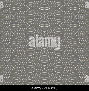 Vector Seamless Dotted Pattern Stock Vector
