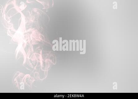 Cigarette smoke in the cloudy grey sky. healthcare concept Stock Photo