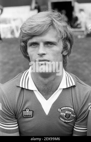 File photo dated 09-08-1978 of Gordon McQueen, Manchester United. Issue date: Tuesday February 23, 2021. Stock Photo