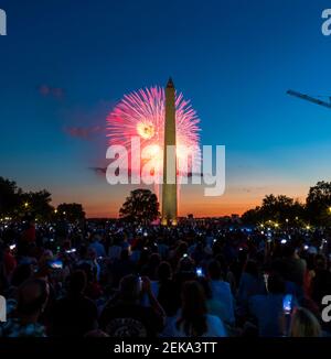 4th july fireworks national mall washington dc