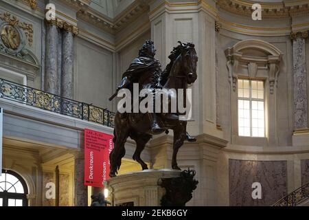 Bode Museum inside in Berlin. Stock Photo