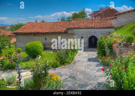 Church St. Theodore Tyron and Theodore Stratilat at Dobarsko, Bulgaria Stock Photo