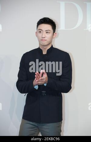 Chinese actor and model Huang Jingyu or Johnny Huang attends the ...