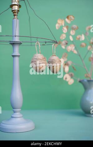 DIY decorations for Easter Stock Photo