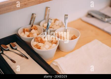 Cafe coffee cafeteria interier restaurant lamps food room Stock Photo