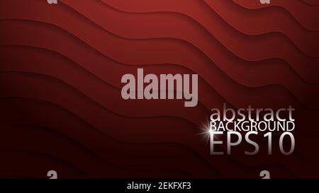 Graphic effect based on curving raised scratches. If you prefer, change the background color to adapt for any use you want to make of it. Stock Vector