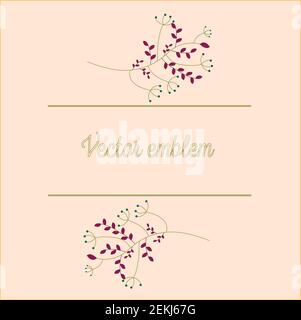 a Vector boho icon and symbols - sun logo design templates - abstract design elements for decoration in modern minimalist style Stock Vector