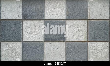 Light colored checkerboard wall texture Stock Photo