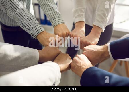 Teamwork, partnership, cooperation concept Stock Photo