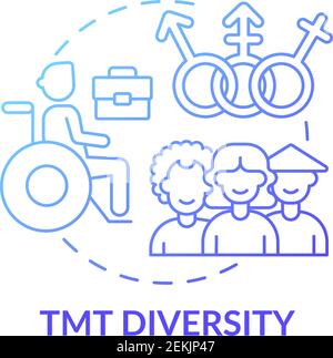 Tmt diversity concept icon Stock Vector Image & Art - Alamy
