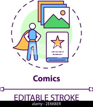 Elearning education icon in comic style. Study vector cartoon ...