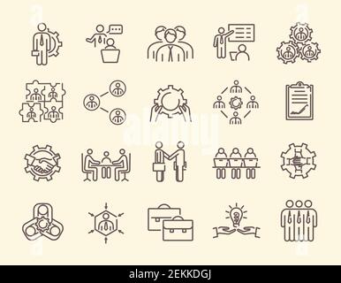 Employee engagement and motivation vector Stock Vector