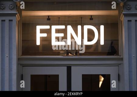 Fendi brand clearance logo