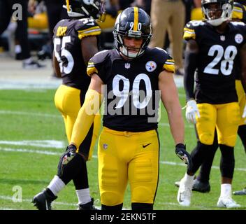 September 20th, 2020: Derek Watt #44 during the Pittsburgh Steelers vs  Denver Broncos at Heinz Field in Pittsburgh, PA. Jason Pohuski/(Photo by  Jason Pohuski/CSM/Sipa USA Stock Photo - Alamy