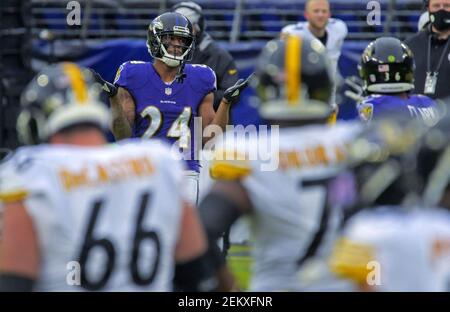 Baltimore Ravens wide receiver Tylan Wallace works out during the team's  NFL football training camp practice at M&T Stadium, Saturday, July 30, 2022,  in Baltimore. (AP Photo/Julio Cortez Stock Photo - Alamy