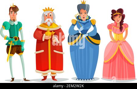king with princesses and castle Stock Vector Image & Art - Alamy