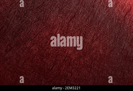 Background of the red leather texture Stock Photo
