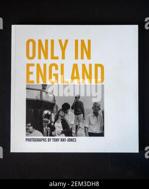 Stock photo of the book Only In England featuring photographs by the iconic photographer Tony Ray-Jones, published by the National Media Museum Stock Photo