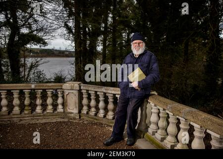 David Atherton, author of La Trinidad Valencera, which details the history, discovery and excavation of a Spanish Armada vessel in Kinnagoe Bay (Greencastle), County Donegal, Ireland by The City of Derry Sub Aqua Club. Issue date: Wednesday February 24 2021. Stock Photo