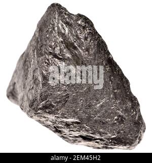 Graphite - soft form of pure carbon Stock Photo