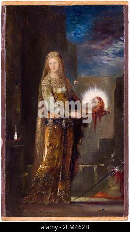 Gustave Moreau: Salomé Dancing Before the Head of St. John the Baptist.  Fine Art Print/poster. -  Israel