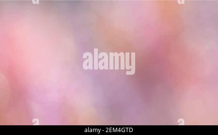 Smooth pink blurred background. The texture background of the website. Simple dreamy design. Abstract modern style. Stock Vector