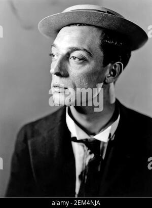 BUSTER KEATON (1895-1966) American film actor,, producer and screenwriter about 1925 Stock Photo
