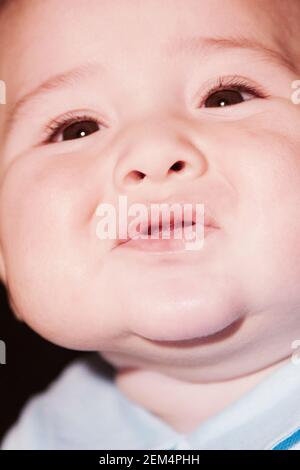 Close-up of a baby boy Stock Photo
