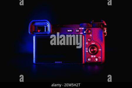 Brand New Sony A6600. An APSC camera Stock Photo