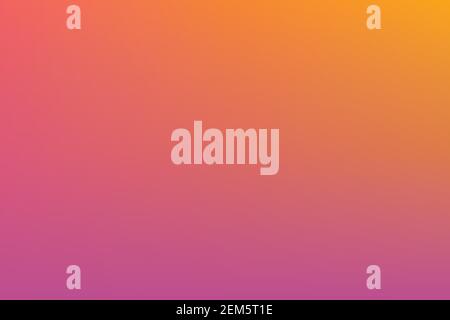 Abstract background with smooth gradient purple, pink, orange, yellow color twilight time. For Wallpaper, Background, Print. Vector Illustration Stock Vector