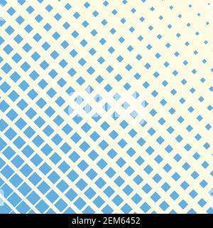Abstract vector design geometric background. Dynamic blue square on light background Stock Vector