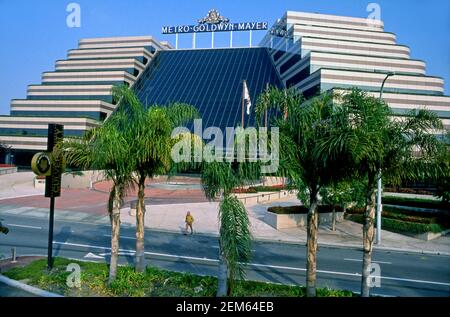 Headquarters of MGM in Culver City, CA before takeover by Sony. Stock Photo