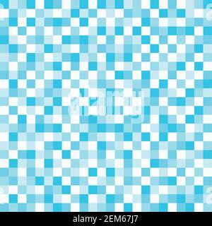 Vector illustration consisting of colorful squares tiles. Creative abstract pixel, tile, mosaic geometric background, banner. Pattern for your kitchen Stock Vector