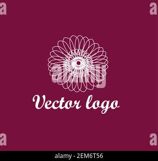 Vector boho icon and symbols - sun logo design templates - abstract design elements for decoration in modern minimalist style Stock Vector
