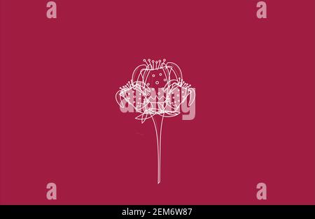 vector leaf flower logo background farm spring Stock Vector
