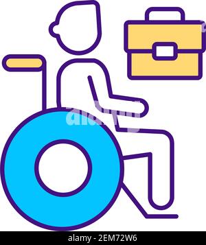 TMT diversity RGB color icon Stock Vector
