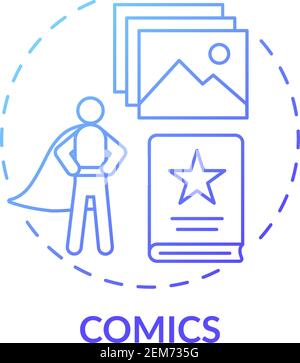 Elearning education icon in comic style. Study vector cartoon ...