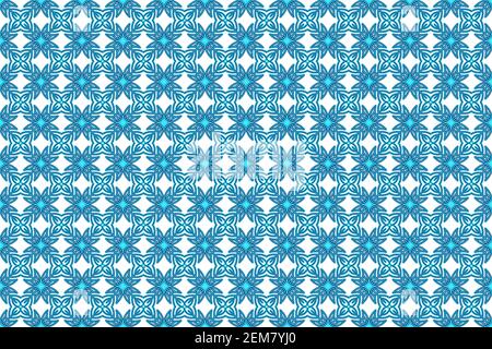 Winter seamless pattern with colorful gradient snowflakes on white background. Vector illustration for fabric, textile wallpaper, posters, gift Stock Vector