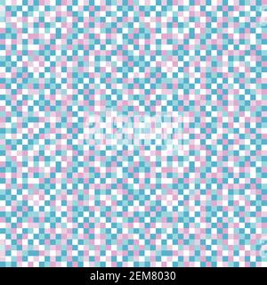 Vector illustration consisting of colorful squares tiles. Creative abstract pixel, tile, mosaic geometric background, banner. Pattern for your kitchen Stock Vector