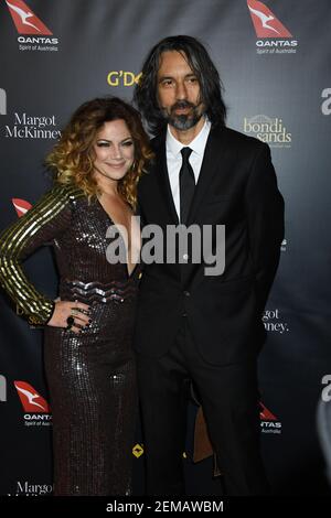 Nikka Costa, Justin Stanley arrives to the 2019 G'DAY USA Los Angeles